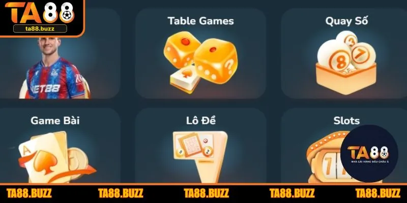 Top loại hình lô đề nên trải nghiệm tại TA88