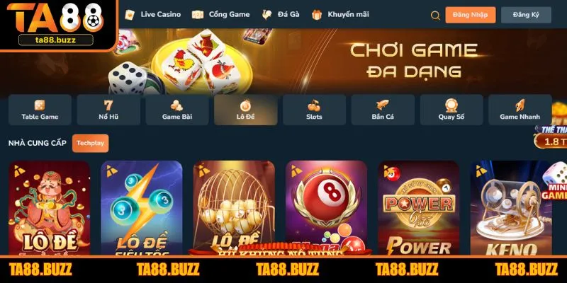 Xổ số trực tuyến sân lô chơi đề hấp dẫn năm 2025